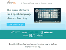 Tablet Screenshot of english360.com
